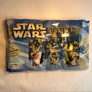 Star Wars Stickers, Pkg of 18, NWT, 2002,